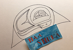 Student illustration for Haa Shuká