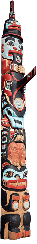 Kaagwaantaan Pole cutout