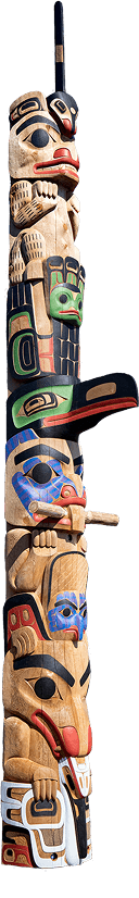 Tsimshian Pole cutout