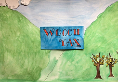 Student illustration for Wooch Yáx̱