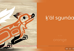 X̱angǵáay: Learn the Colors in X̱aad Kíl