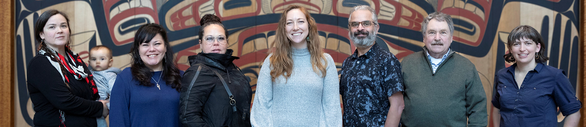 Members of the Southeast Alaska Indigenous Genomics Working Group gathered together